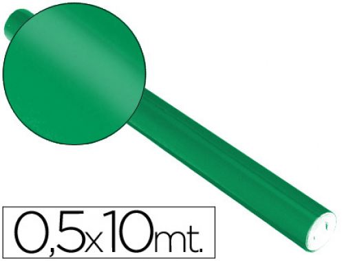 Papel metalizado sadipal 50 cm x 10 mt. 65 grs/m2 verde , Sadipal , 5662 , 8427973127046